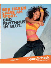 《Sport Scheck》系列运动装流行趋势杂志2013年春季号